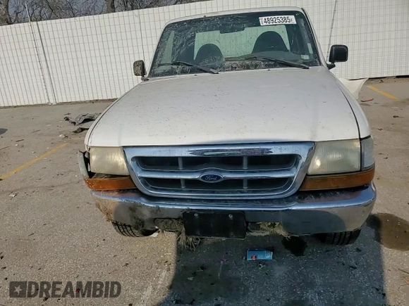 2000 Ford Ranger XL with VIN 1FTZR15VXYPB20317, listed as a Copart auction lot 48925385 with 150,498 mi miles and Salvage Title. Bid and sale history available at carsss.com. Image 11.