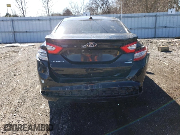 2014 Ford Fusion SE with VIN 3FA6P0HD8ER309421, listed as a Copart auction lot 49384805 with 133,543 mi miles and Salvage Title. Bid and sale history available at carsss.com. Image 6.