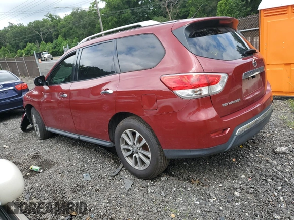 2015 Nissan Pathfinder S with VIN 5N1AR2MM1FC671098, listed as a Copart auction lot 64360135 with 140,060 mi miles and Salvage title. Bid and sale history available at DreamBid. Image 2.
