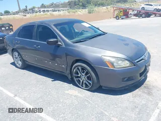 2006 Honda Accord LX with VIN JHMCM56456C006231, listed as a IAAI auction lot 42629794 with 169,363 mi miles and . Bid and sale history available at DreamBid. Image 1.