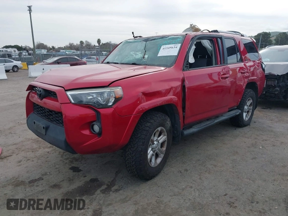 2016 Toyota 4Runner Limited with VIN JTEBU5JR8G5332087, listed as a IAAI auction lot 41545634 with 169,338 mi miles and . Bid and sale history available at DreamBid. Image 18.
