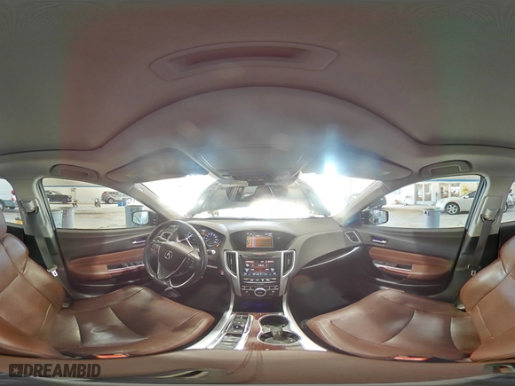 2017 Acura TLX V6 w/Technology Pkg with VIN 19UUB2F56HA001588, listed as a Copart auction lot 43262335 with 108,840 mi miles and Salvage Title. Bid and sale history available at carsss.com. Image 12.