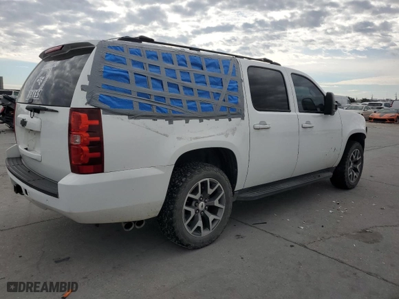 2012 Chevrolet Suburban LT with VIN 1GNSCJE08CR251841, listed as a Copart auction lot 83227314 with 0 mi miles and Salvage Title. Bid and sale history available at carsss.com. Image 3.