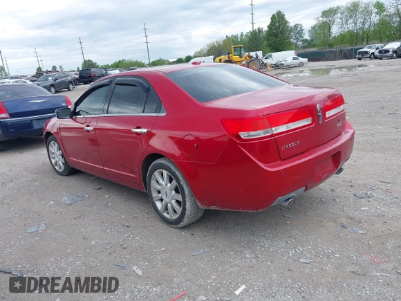 2012 Lincoln MKZ with VIN 3LNHL2GCXCR817868, listed as a IAAI auction lot 42192919 with 109,371 mi miles and . Bid and sale history available at DreamBid. Image 3.