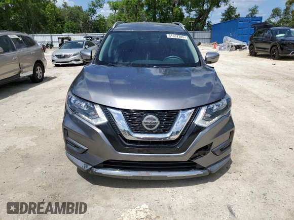 2019 Nissan Rogue SV with VIN KNMAT2MT3KP544403, listed as a Copart auction lot 51637385 with 105,216 mi miles and Non Repairable. Bid and sale history available at carsss.com. Image 5.
