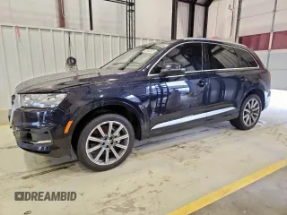 2017 Audi Q7 Premium Plus with VIN WA1LAAF77HD022256, listed as a Copart auction lot 63692825 with 175,650 mi miles and Salvage title. Bid and sale history available at DreamBid. Image 1.