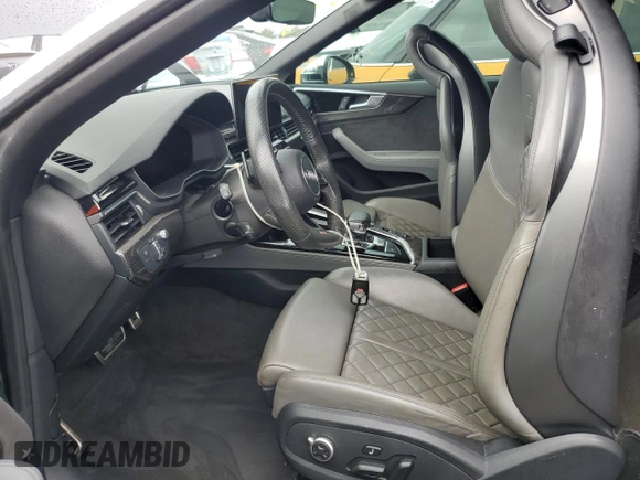 2020 Audi S5 Premium Plus z VIN WAUY4GF59LN000344, wystawiony jako Copart lot #74332754 z przebiegiem Nie podano mil oraz Nie do naprawy. Historia ofert i sprzedaży dostępna na DreamBid. Obrazek 7.