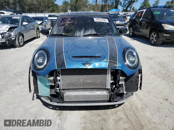 2022 MINI Hardtop Cooper S with VIN WMW53DH00N2R71257, listed as a Copart auction lot 47015765 with 26,394 mi miles and Salvage title. Bid and sale history available at DreamBid. Image 5.