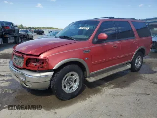 2002 Ford Expedition Eddie Bauer with VIN 1FMRU17L12LA15329, listed as a Copart auction lot 48849985 with 240,262 mi miles and Salvage title. Bid and sale history available at DreamBid. Image 1.