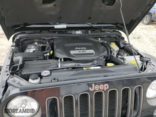 2016 Jeep Wrangler Unlimited 75th Anniversary with VIN 1C4HJWEG5GL235186, listed as a Copart auction lot 47037535 with 152,573 mi miles and Salvage Title. Bid and sale history available at carsss.com. Image 13.