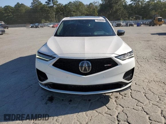 2023 Acura MDX Type S w/Advance Package with VIN 5J8YD8H85PL004281, listed as a Copart auction lot 75498494 with 19,545 mi miles and Salvage Title. Bid and sale history available at carsss.com. Image 5.