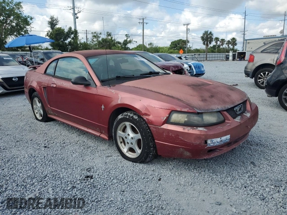 2003 Ford Mustang Standard with VIN 1FAFP40453F344222, listed as a Copart auction lot 54956335 with 155,483 mi miles and Clean Title. Bid and sale history available at carsss.com. Image 4.