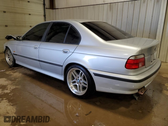 1999 BMW 5 Series 540i with VIN WBADN5333XGC91598, listed as a Copart auction lot 47216425 with 174,232 mi miles and Salvage Title. Bid and sale history available at carsss.com. Image 2.