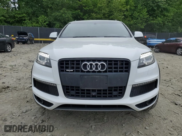 2015 Audi Q7 S line Prestige z VIN WA1DGAFE8FD023785, wystawiony jako Copart lot #56737425 z przebiegiem 134 926 mil mil oraz Szkoda całkowita • Salvage title. Historia ofert i sprzedaży dostępna na DreamBid. Obrazek 5.