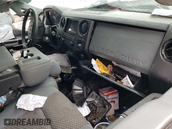 2012 Ford F-250 XL with VIN 1FT7X2BT7CEB78203, listed as a Copart auction lot 88735445 with Not provided miles and Salvage title. Bid and sale history available at DreamBid. Image 8.