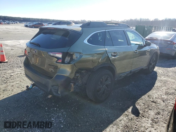 2020 Subaru Outback with VIN 4S4BTGHD3L3144155, listed as a Copart auction lot 86255994 with 44,719 mi miles and Salvage title. Bid and sale history available at DreamBid. Image 3.