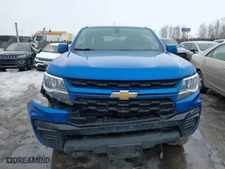 2021 Chevrolet Colorado 4WD Work Truck with VIN 1GCGTBEN0M1165911, listed as a IAAI auction lot 41944677 with 49,729 mi miles. Bid and sale history available at carsss.com. Image 12.