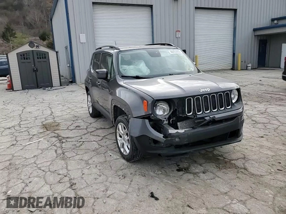 2017 Jeep Renegade Latitude with VIN ZACCJBBB6HPF30337, listed as a Copart auction lot 46453805 with 132,095 mi miles and Salvage Title. Bid and sale history available at carsss.com. Image 11.