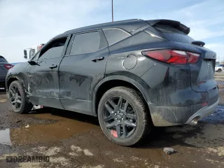 2020 Chevrolet Blazer LT with VIN 3GNKBHRS4LS623633, listed as a Copart auction lot 46491765 with 0 mi miles and Salvage Title. Bid and sale history available at carsss.com. Image 2.