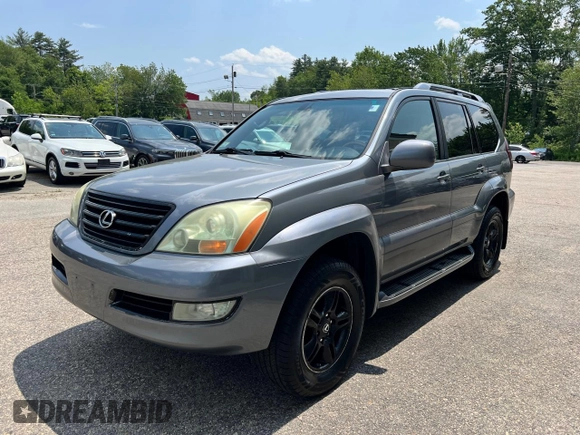 2004 Lexus GX 470 z VIN JTJBT20X940060144, wystawiony jako Copart lot #60893715 z przebiegiem 303 468 mil mil oraz Czysty tytuł • Clean title. Historia ofert i sprzedaży dostępna na DreamBid. Obrazek 2.