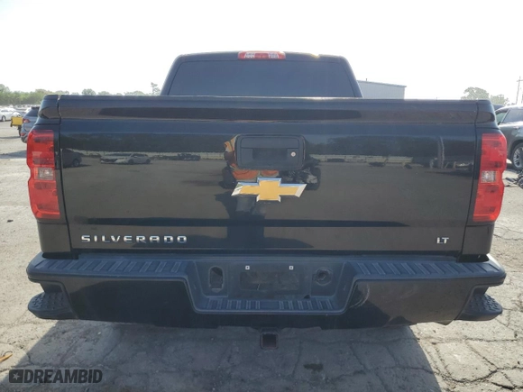 2018 Chevrolet Silverado 1500 LT with VIN 3GCUKREC1JG188088, listed as a Copart auction lot 53572125 with 0 mi miles and Clean Title. Bid and sale history available at carsss.com. Image 6.