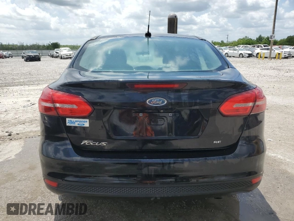 2017 Ford Focus SE with VIN 1FADP3F27HL322402, listed as a Copart auction lot 53309565 with 108,846 mi miles and Salvage title. Bid and sale history available at DreamBid. Image 6.