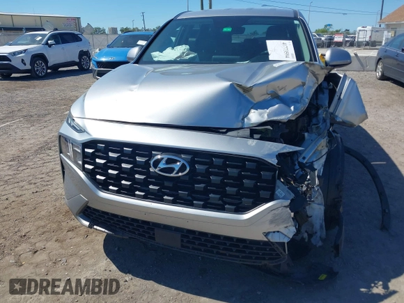 2021 Hyundai Santa Fe SE with VIN 5NMS14AJ7MH320491, listed as a IAAI auction lot 41773594 with 98,440 mi miles. Bid and sale history available at carsss.com. Image 19.