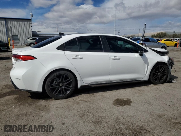 2021 Toyota Corolla SE with VIN 5YFS4MCE3MP077310, listed as a Copart auction lot 48241055 with 52,394 mi miles and Salvage Title. Bid and sale history available at carsss.com. Image 3.