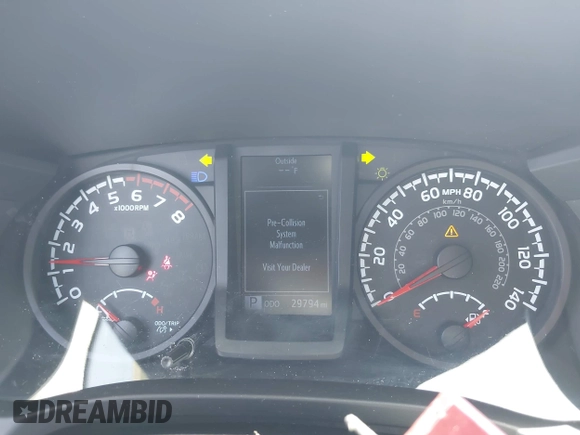 2019 Toyota Tacoma SR with VIN 5TFRX5GN3KX139213, listed as a IAAI auction lot 42482892 with 29,794 mi miles and . Bid and sale history available at DreamBid. Image 7.