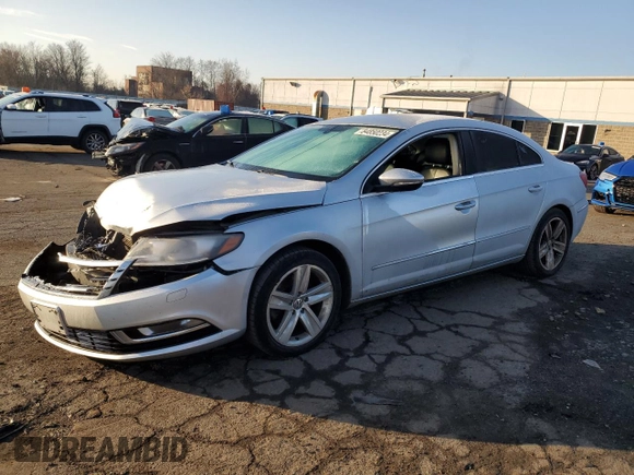 2014 Volkswagen CC Sport with VIN WVWBN7AN2EE503214, listed as a Copart auction lot 84850234 with Not Provided miles and Salvage Title. Bid and sale history available at carsss.com. Image 1.