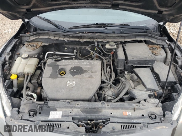 2010 Mazda 3 i SV with VIN JM1BL1SF8A1204547, listed as a Copart auction lot 52375475 with 124,549 mi miles and Clean Title. Bid and sale history available at DreamBid. Image 11.