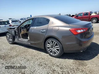 2015 Maserati Ghibli S Q4 z VIN ZAM57RTA7F1130656, wystawiony jako Copart lot #56363915 z przebiegiem 45 397 mil mil oraz Szkody całkowita. Historia ofert i sprzedaży dostępna na DreamBid. Obrazek 2.