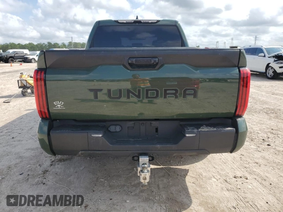 2022 Toyota Tundra 2WD SR5 with VIN 5TFLA5ABXNX012503, listed as a Copart auction lot 75023634 with 48,510 mi miles and Salvage Title. Bid and sale history available at carsss.com. Image 6.