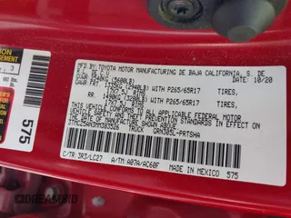 2021 Toyota Tacoma SR с VIN 3TMCZ5AN3MM383526, выставлен на аукционе IAAI как лот 42429061 с пробегом 44 112 миль миль и . История ставок и продаж доступна на DreamBid. Изображение 9.
