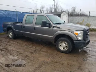 2012 Ford F-250 XL with VIN 1FT7W2A63CED01879, listed as a Copart auction lot 82196444 with 258,305 mi miles and Clean title. Bid and sale history available at DreamBid. Image 4.