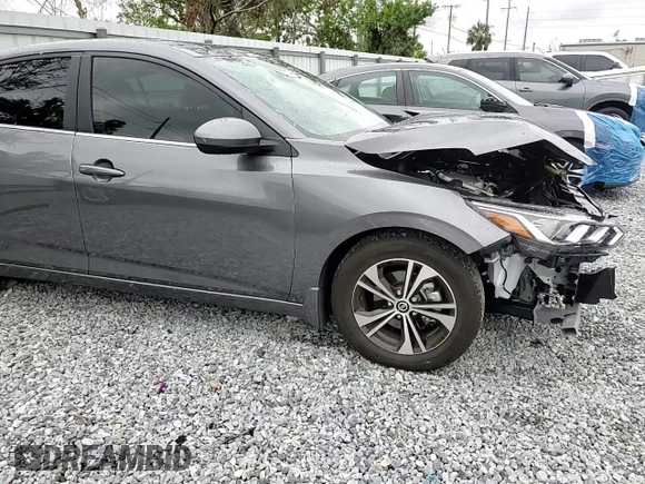 2023 Nissan Sentra SV with VIN 3N1AB8CV7PY321525, listed as a Copart auction lot 52162895 with 4,806 mi miles and Non Repairable. Bid and sale history available at carsss.com. Image 11.