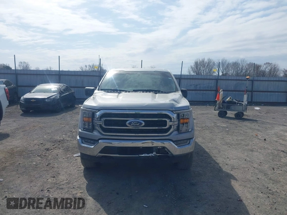 2023 Ford F-150 XL with VIN 1FTFW1E82PKF84459, listed as a IAAI auction lot 41649953 with 17,685 mi miles and . Bid and sale history available at carsss.com. Image 12.