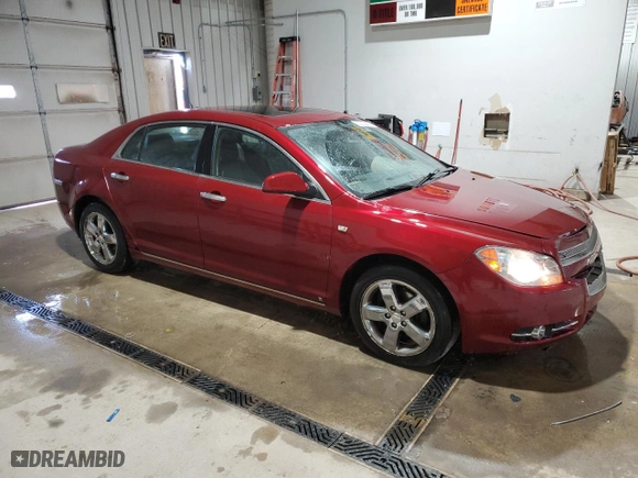 2008 Chevrolet Malibu LTZ with VIN 1G1ZK57B88F287918, listed as a Copart auction lot 82822404 with 169,531 mi miles and Salvage Title. Bid and sale history available at carsss.com. Image 4.
