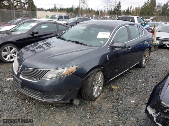 2014 Lincoln MKS EcoBoost with VIN 1LNHL9FT4EG607092, listed as a IAAI auction lot 41483964 with 89,624 mi miles. Bid and sale history available at carsss.com. Image 17.