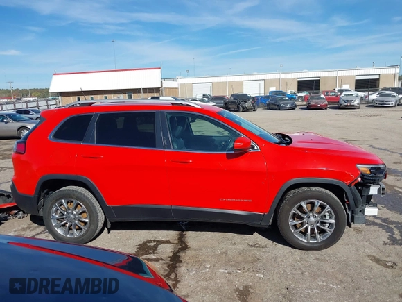 2021 Jeep Cherokee Latitude Lux with VIN 1C4PJLMX0MD177280, listed as a IAAI auction lot 40813210 with 79,318 mi miles. Bid and sale history available at carsss.com. Image 14.