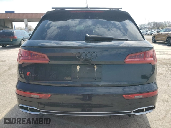 2018 Audi SQ5 Prestige with VIN WA1C4AFY2J2094919, listed as a Copart auction lot 53244495 with Not Provided miles and Salvage Title. Bid and sale history available at DreamBid. Image 6.