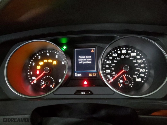 2021 Volkswagen Tiguan SE with VIN 3VV2B7AX6MM126214, listed as a Copart auction lot 89026435 with 72,495 mi miles and Salvage Title. Bid and sale history available at carsss.com. Image 9.