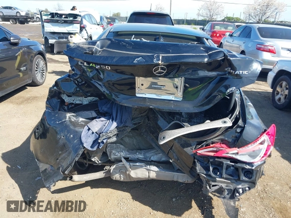 2018 Mercedes-Benz CLA 250 with VIN WDDSJ4GB0JN530208, listed as a IAAI auction lot 39157315 with 60,901 mi miles and . Bid and sale history available at DreamBid. Image 6.