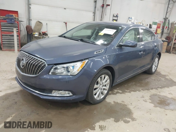 2014 Buick LaCrosse with VIN 1G4GA5GR6EF247407, listed as a IAAI auction lot 42145976 with 55,699 mi miles and . Bid and sale history available at DreamBid. Image 2.