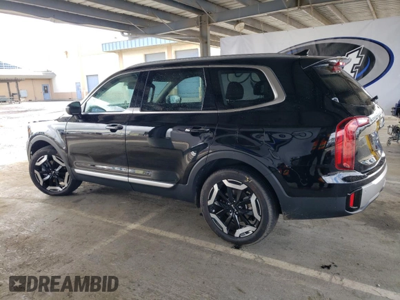 2025 Kia Telluride S with VIN 5XYP64GC6SG585586, listed as a Copart auction lot 56853485 with 12,252 mi miles and Salvage title. Bid and sale history available at DreamBid. Image 2.
