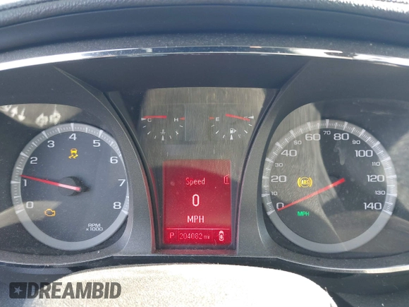 2012 GMC Terrain SLT-1 with VIN 2GKFLVEK2C6273675, listed as a IAAI auction lot 41350158 with 204,082 mi miles. Bid and sale history available at carsss.com. Image 7.