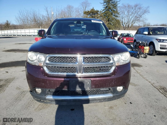 2012 Dodge Durango Crew with VIN 1C4SDJDT9CC163501, listed as a Copart auction lot 47544485 with 146,967 mi miles and Salvage Title. Bid and sale history available at carsss.com. Image 5.