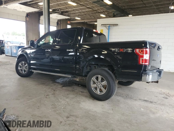 2019 Ford F-150 XL with VIN 1FTEW1EPXKKE15382, listed as a Copart auction lot 61349905 with 92,704 mi miles and Salvage title. Bid and sale history available at DreamBid. Image 2.