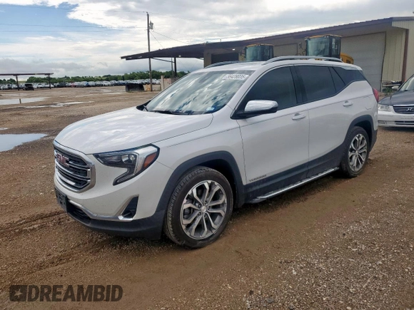 2020 GMC Terrain SLT z VIN 3GKALPEX1LL295440, wystawiony jako Copart lot #56428035 z przebiegiem 132 303 mil mil oraz Czysty tytuł • Clean title. Historia ofert i sprzedaży dostępna na DreamBid. Obrazek 1.