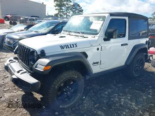 2021 Jeep Wrangler Sport S with VIN 1C4HJXAG0MW757133, listed as a IAAI auction lot 41028980 with 53,165 mi miles and . Bid and sale history available at DreamBid. Image 17.